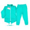 Trening CR, hanorac cu guler si fermoar + pantalon cu buzunare(100%Bumbac)