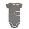 Body cu fereastră pt copii cu GASTROSTOMA(Bumbac 100%semisubțire)RIB