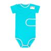 Body cu fereastră pt copii cu GASTROSTOMA(Bumbac 100%semisubțire)RIB