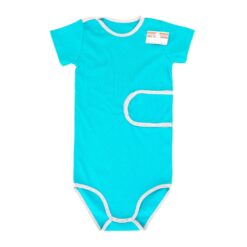Body cu fereastră pt copii cu GASTROSTOMA(Bumbac 100%semisubțire)RIB