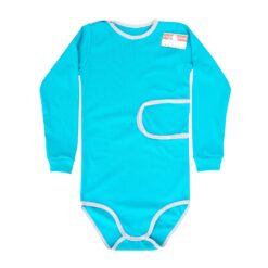 Body cu fereastră pt copii cu GASTROSTOMA(Bumbac 100%semisubțire)RIB