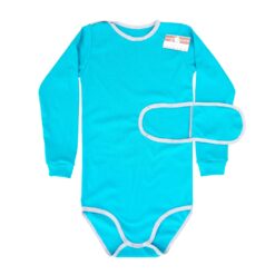 Alternative view of Body cu fereastră pt copii cu GASTROSTOMA(Bumbac 100%semisubțire)RIB