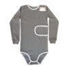 Body cu fereastră pt copii cu GASTROSTOMA(Bumbac 100%semisubțire)RIB