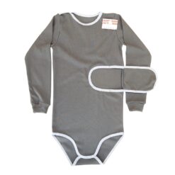 Alternative view of Body cu fereastră pt copii cu GASTROSTOMA(Bumbac 100%semisubțire)RIB