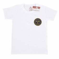Tricou basic/sport (Bumbac 100%, glat) - Uniformă Școala Gimnazială Nr. 178 - Siglă ALBASTRĂ