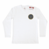 Bluză basic/sport (Bumbac 100%, glat) - Uniformă Școala Gimnazială Nr. 178 - Siglă ALBASTRĂ