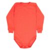Body RIB cu mâneca si capse pe umar, pt copii mari(Bumbac 100%, semisubtire, pieptanat)corai